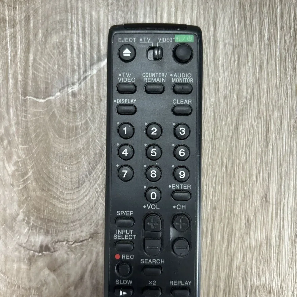 Sony RMT-V306 VCR Remote Control SLV-N51 VHS Player OEM Genuine Tested Working